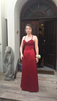 Prom Dress back